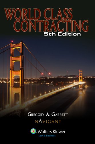 World Class Contracting, Fifth Edition