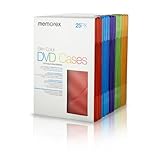 Memorex Cool Color Slim DVD Storage Cases