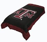 Texas A&M Aggies Twin Size Panel Design Bed Comforter Set NCAA