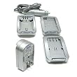 Maximal Power FC100 PAN Universal All In One Camera Travel Charger for Panasonic Battery (Silver)
