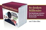 So denken Million&auml;re, 7 Audio-CDs + 1 Bonus-CD - T. Harv Eker