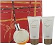 Eau Des Merveilles by Hermes for Women 3 Piece Set Includes: 1.6 oz Eau de Toilette Spray + 1.6 oz Marvelous Body Lotion + 1.6 oz Marvelous Bath and Shower Gel
