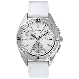 Diamond Dial Watch, Bulova Womens Diamond Accented Case Bracelet Silver White Dial Watch