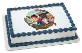 Jake & the Neverland Pirates Disney Jr. Edible Cake Image Topper