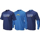 Reebok San Diego Chargers Option 3-in-1 Combo T-Shirt