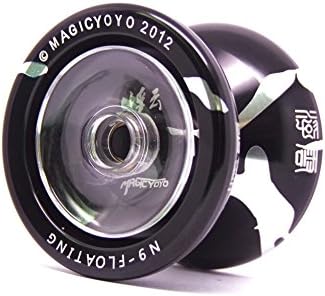 MAGICYOYO New Professional Yo-yo N9 Black Floating Cloud Aluminum Yo-yo Toy