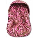 Pink Pucci Infant Car Seat Cover
