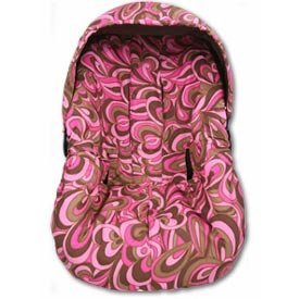 Pink Pucci Infant Car Seat Cover