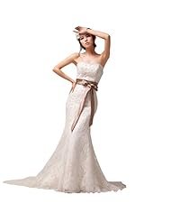 Sweetheart Lace-Up 2015  Dress with a Court Train 