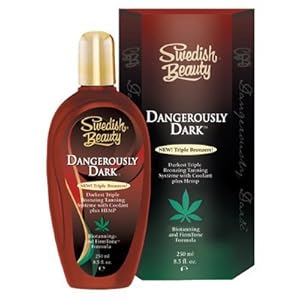 Dangerously Dark Swedish Beauty Bronzing Tanning 8.5 Oz