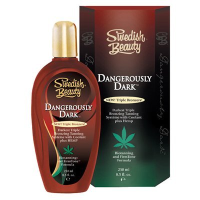 Dangerously Dark Swedish Beauty Bronzing Tanning 8.5 Oz Dangerously Dark Swedish Beauty Bronzing Tanning 8.5 Oz