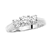 3 Diamond Anniversary Band 3/4 ct. in 14K White Gold (Highest Quality)