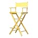 Casual Home 30-Inch Director Chair, Natural Frame