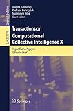 Transactions on computational collective intelligence X