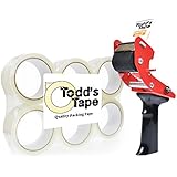 Tape Gun and Packing Tape Value Bundle. Comes with 1 Tape Gun and 6 Rolls of Packing Tape.
