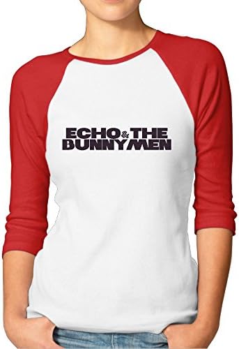 Echo &amp; The Bunnymen Red Raglan Sleeves T Shirt For Women - L