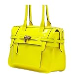 Designer Inspired Nadia Neon Belted Satchel Colors Available