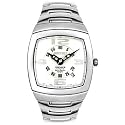 Seiko Men's Premier Kinetic Stainless Steel Watch #SNG033