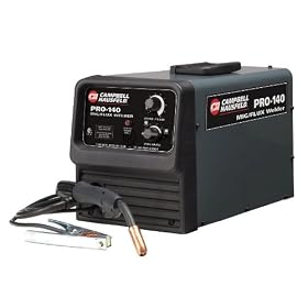 Campbell Hausfeld WG3090 120 Volt Pro-140 Flux-Core Welder by Campbell Hausfeld