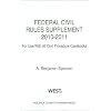 Federal Civil Rules Supplement, 2010-2011