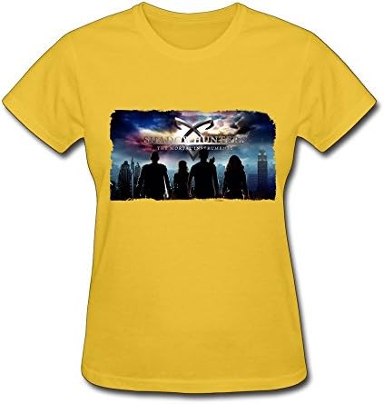 Shadowhunters The Mortal Instrument Poster T Shirt For Women Yellow