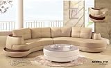 Global Furniture USA 918-SEC 918 Sectional Sofa - Cappuccino - Global Furniture