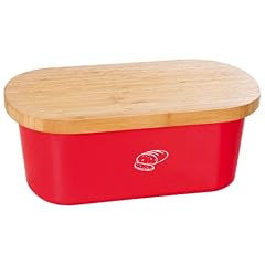 Kesper 18093 Brotbox Melamin Bambus, rot