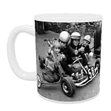 Children play on their scooter and go-karts - Mug - Standard Size