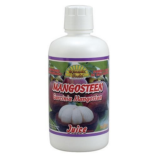 Dynamic Health Mangosteen Juice Blend, Garcinia Mangostan, 32 Ounces Pack of 2