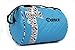 Girls Dance Duffle Bag Turquoise with Zebra Print Bow