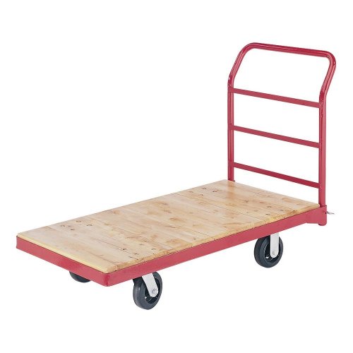 Grizzly H3026 Wheeled Platform Truck with Wood Slats