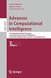 Advances in computational intelligence : 11th International Work-Conference on Artificial Neural Networks, IWANN 2011, Torremolinos-Málaga, Spain, June 8-10, 2011 : proceedings