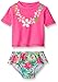 Carter's Girls' Short Sleeve Lei Rash Guard Set