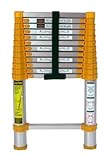 Xtend & Climb 770P Aluminum Telescoping Ladder Type II Home Series, 12.5-Foot