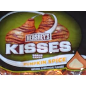 Hershey's Brand Pumpkin Spice Flavored Kisses, 10 oz. bag
