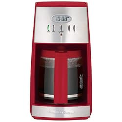 Hamilton Beach 43253 Ensemble 12-Cup Coffeemaker with Glass Carafe, Red