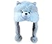 Puzzled Husky Super-Soft Stuffed Plush Hat Cuddly Animal Toy