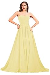 Sweetheart Beaded Chiffon Evening Dress/Bridesmaid Dress/Prom Dress/Party Dress/Wedding Dress 