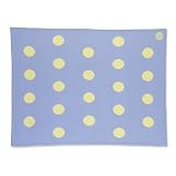 Blue Dot Cashmere Baby Receiving Blanket by Lucky Jade