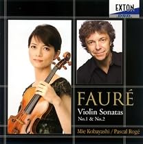 フォーレ:VN・ソナタ第1番、第2番/他
