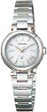 [シチズン]CITIZEN 腕時計 xC クロスシー Eco-Drive エコ･ドライブ 電波時計 Perfex搭載 エアリーホワイト 篠原涼子着用モデル マスコミモデル XCB38-9242 レディース
