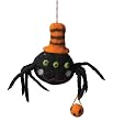 New Zealand Wool Warm and Scary Black Spider Halloween Ornament