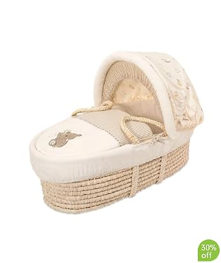  precious bear moses basket
