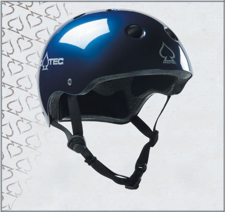Protec Classic Helmet for Skate, Navy