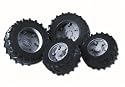 Bruder 3305 - Traktor Zwillingsbereifung, grau