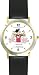 All of THE 7 HABITS #3 - White Youth (English Text) - DELUXE TWO-TONE WATCH from THE 7 HABITS - WATCH COLLECTION BY WATCHBUDDY&reg; - Arabic Numbers - Black Leather Strap-Size-Large ( Men's Size or Jumbo Women's Size )