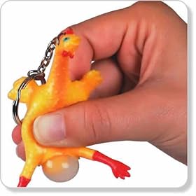 Rubber Chicken Keyring