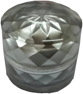 Perfectos 5 Count Luxury Makeup 5 Ml Acrylic Clear Empty Container Cosmetic Silver