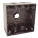 Hubbell Bell 5337-0 Two Gang 5-1/2-Inch Outlets Weatherproof Box, Gray