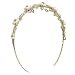 Alyse's Pearl Flower Headband - Gold - Final Sale